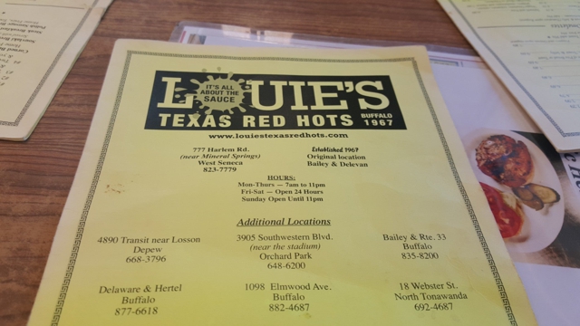 Louie’s Texas Red Hots
